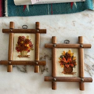 Vintage 70s wall hangings